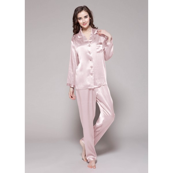LilySilk 100 Silk Pajamas Set pijama pyjamas feminino Ladies Sleepwear Women Full Length 22 momme Mulberry Free Shipping LilySilk 100 Silk Pajamas Set pijama pyjamas feminino Ladies Sleepwear Women Full Length 22 momme Mulberry Free Shipping