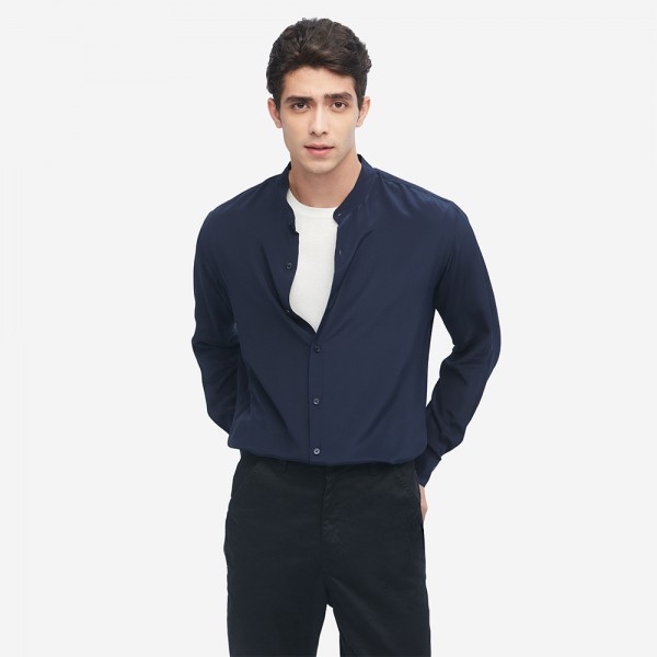 LilySilk Silk Basic Mens Shirt Business Formal New Free Shipping LilySilk Silk Basic Mens Shirt Business Formal New Free Shipping